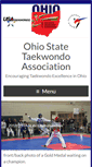 Mobile Screenshot of ohiotaekwondo.org